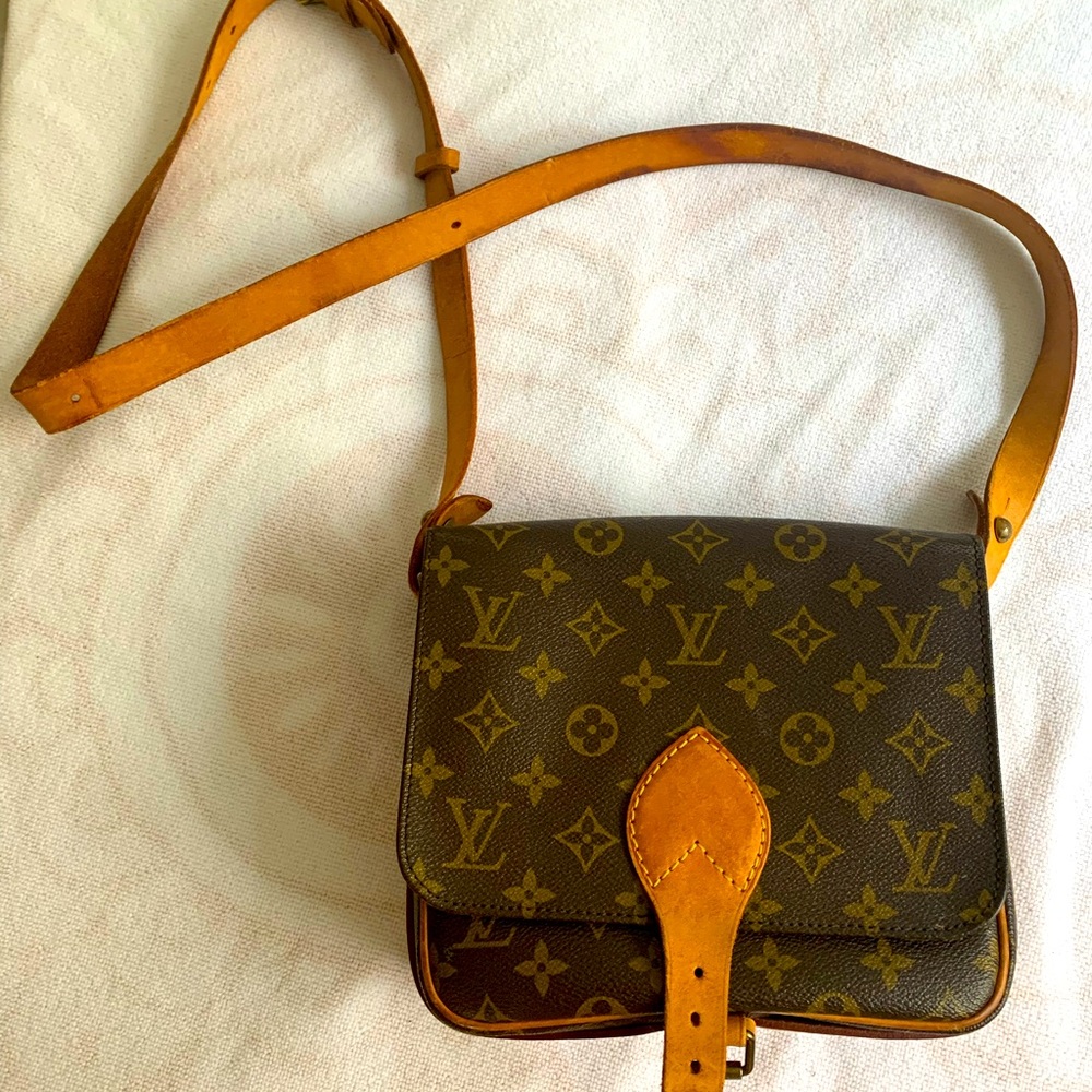 Louis Vuitton Monogram Cartouchiere MM Crossbody